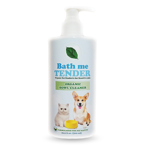 Bath me tender Organic Bowl Cleaner น้ำยาล้างจาน ล้างชามอาหาร ออร์แกนิค ธรรมชาติ สำหรับสุนัข แมว