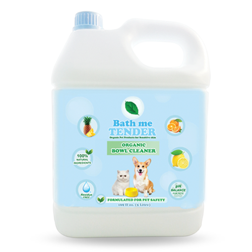 Bath me tender Organic Bowl Cleaner น้ำยาล้างจาน ล้างชามอาหาร ออร์แกนิค ธรรมชาติ สำหรับสุนัข แมว