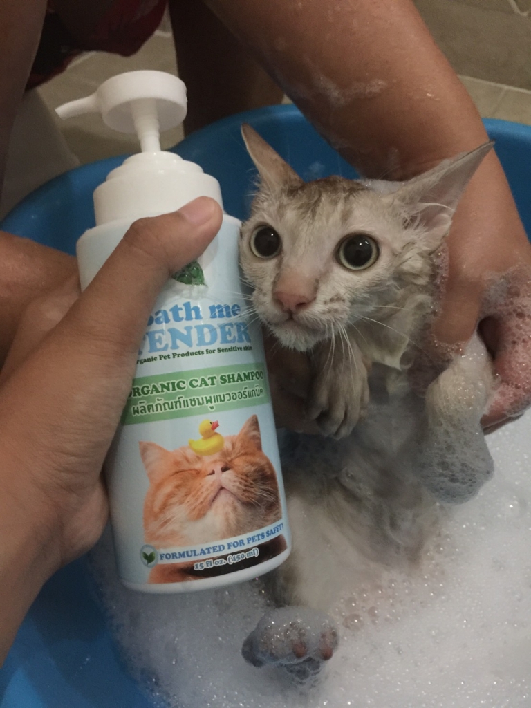 Bath me Tender Organic Cat Shampoo แชมพูแมว ออร์แกนิค ธรรมชาติ - ไข่หวาน 3